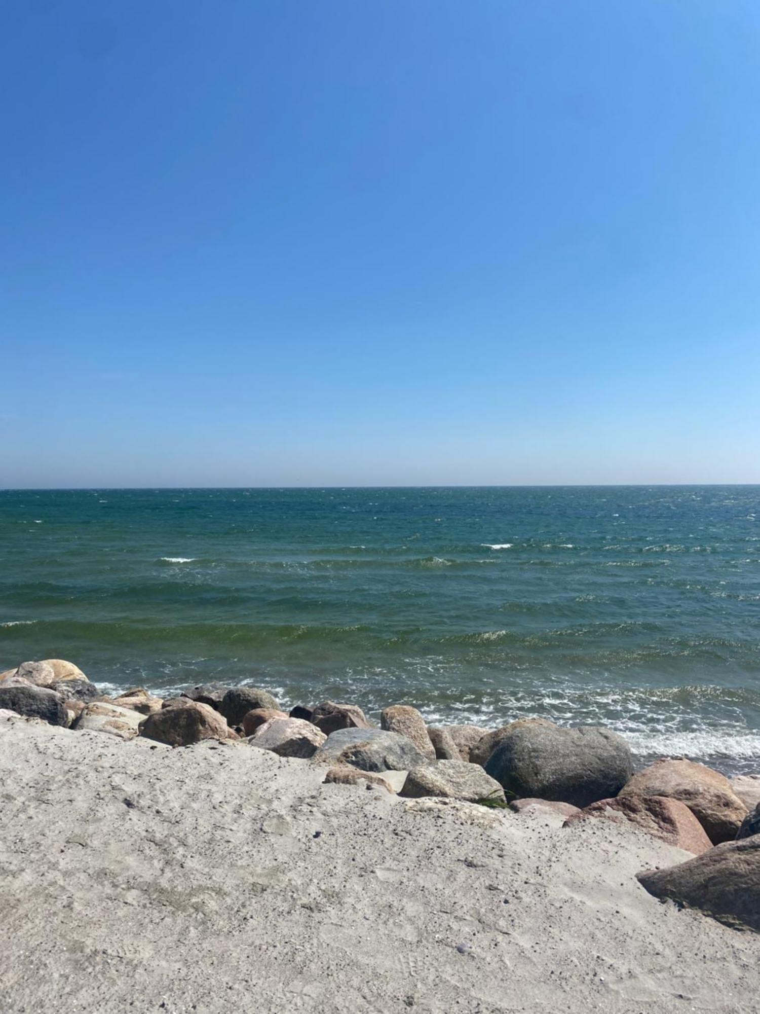 Wohnwagen Auf Dem Wulfenerhals Ca 150M Bis Zum Meer Fehmarn Exterior photo